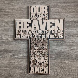 Lord's prayer Cross
